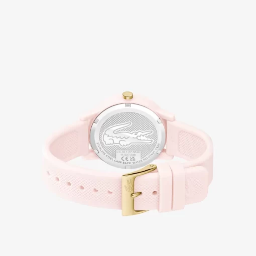 Lacoste Watches-.12.12 Holiday 3 Hand Silicone Watch