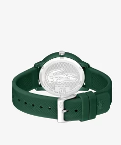 Lacoste Watches-.12.12 Move 3 Hands Watch Khaki Silicone