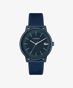 Lacoste Watches-.12.12 Move 3 Hands Watch Navy Silicone