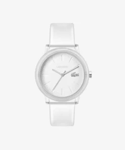 Lacoste Watches-.12.12 Three Hand Silicone Watch