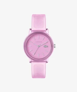 Lacoste Watches-.12.12 Three Hand Silicone Watch