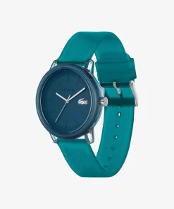 Lacoste Watches-.12.12 Three Hand Silicone Watch