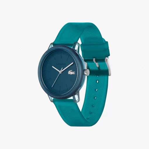 Lacoste Watches-.12.12 Three Hand Silicone Watch