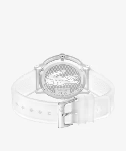 Lacoste Watches-.12.12 Three Hand Silicone Watch