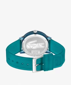 Lacoste Watches-.12.12 Three Hand Silicone Watch