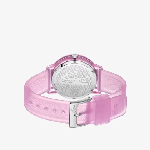 Lacoste Watches-.12.12 Three Hand Silicone Watch