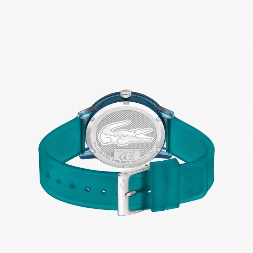 Lacoste Watches-.12.12 Three Hand Silicone Watch