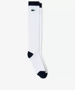 Lacoste Golf- Branded Long Golf Socks