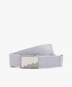 Lacoste Belts- Jacquard Branded Belt