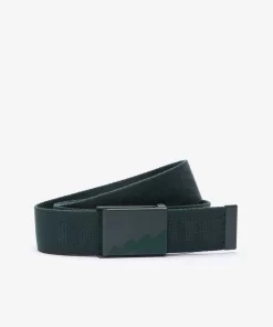 Lacoste Belts- Jacquard Branded Belt