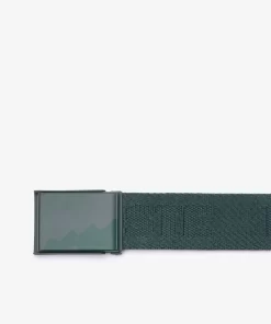 Lacoste Belts- Jacquard Branded Belt