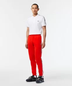 Lacoste Trousers & Shorts- Logo Stripe Joggers