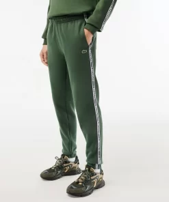 Lacoste Trousers & Shorts- Logo Stripe Joggers