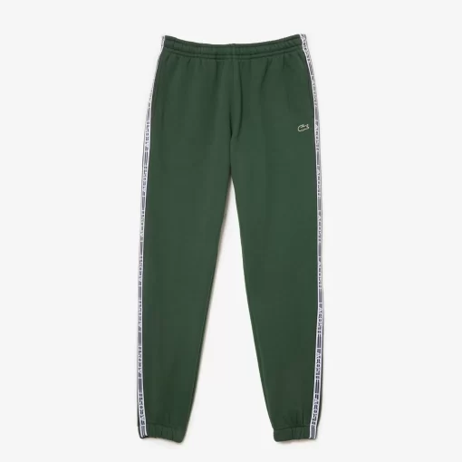 Lacoste Trousers & Shorts- Logo Stripe Joggers