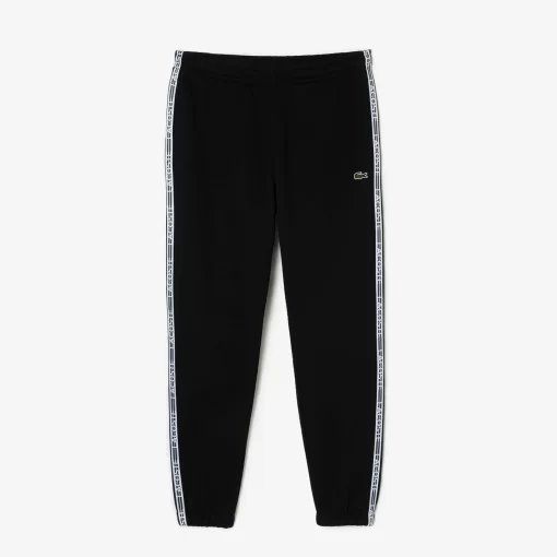 Lacoste Trousers & Shorts- Logo Stripe Joggers