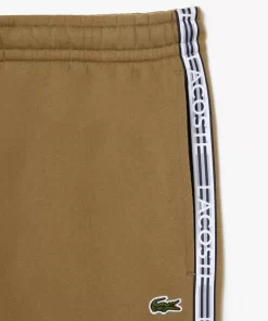 Lacoste Trousers & Shorts- Logo Stripe Joggers