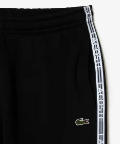 Lacoste Trousers & Shorts- Logo Stripe Joggers