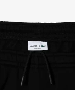 Lacoste Trousers & Shorts- Logo Stripe Joggers