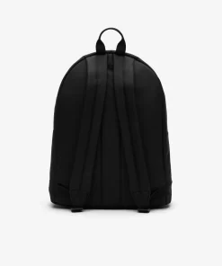 Lacoste Bags- Neocroc Backpack With Zipped Logo Straps