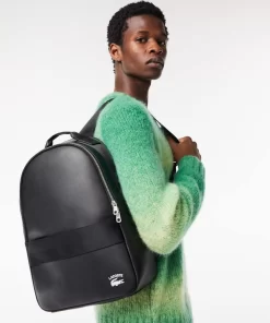 Lacoste Backpack- Practice Leather Backpack