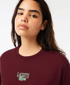 Lacoste T-Shirts- Print Cotton Jersey T-Shirt