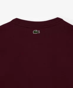 Lacoste T-Shirts- Print Cotton Jersey T-Shirt