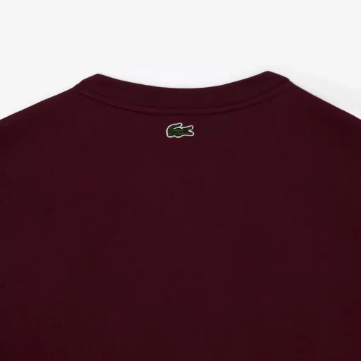 Lacoste T-Shirts- Print Cotton Jersey T-Shirt