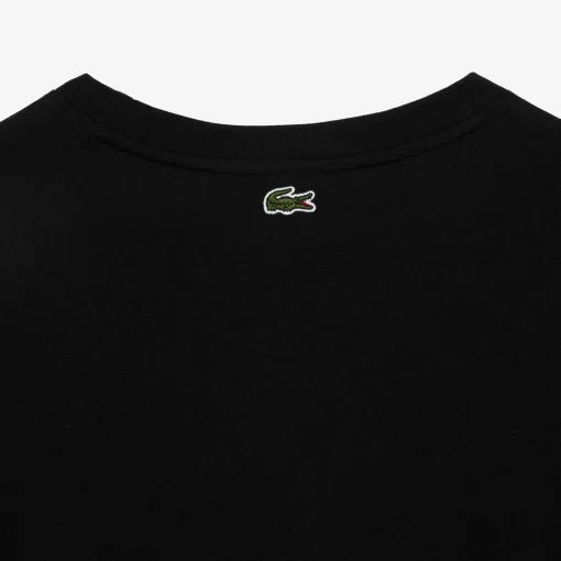 Lacoste T-Shirts- Print Cotton Jersey T-Shirt