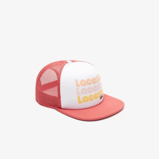 Lacoste Caps & Hats- Print Trucker Cap