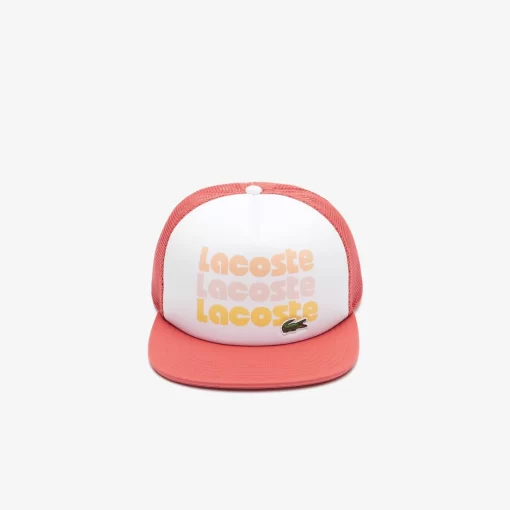 Lacoste Caps & Hats- Print Trucker Cap