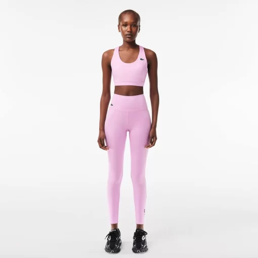 Lacoste Fitness & Training- Print Ultra-Dry Stretch Sport Leggings