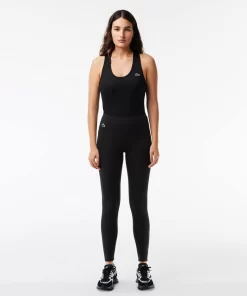 Lacoste Fitness & Training- Print Ultra-Dry Stretch Sport Leggings