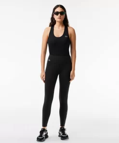 Lacoste Fitness & Training- Print Ultra-Dry Stretch Sport Leggings