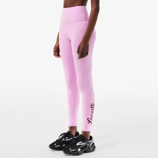 Lacoste Fitness & Training- Print Ultra-Dry Stretch Sport Leggings