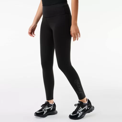 Lacoste Fitness & Training- Print Ultra-Dry Stretch Sport Leggings