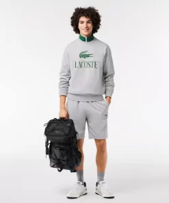 Lacoste Tracksuits- Signature Print Jogger Shorts