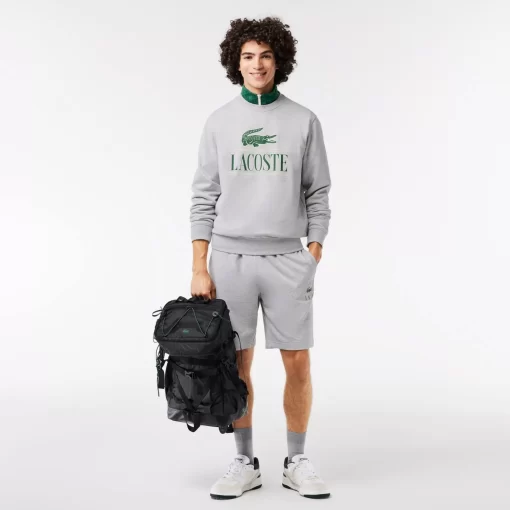 Lacoste Tracksuits- Signature Print Jogger Shorts