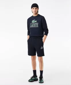 Lacoste Tracksuits- Signature Print Jogger Shorts