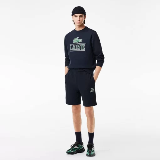 Lacoste Tracksuits- Signature Print Jogger Shorts