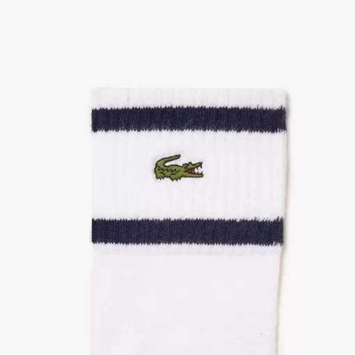 Lacoste Socks- Sport Roland Garros Edition Striped Socks