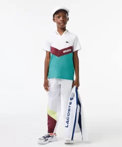 Lacoste Boy Clothing- Tennis X Daniil Medvedev Jersey Polo Shirt