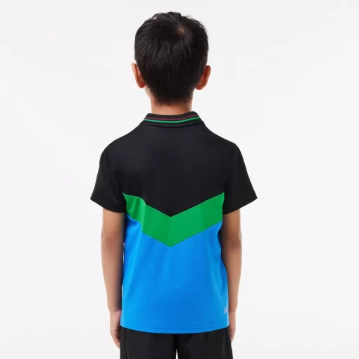 Lacoste Boy Clothing- Tennis X Daniil Medvedev Jersey Polo Shirt