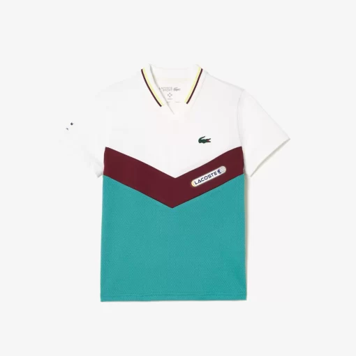 Lacoste Boy Clothing- Tennis X Daniil Medvedev Jersey Polo Shirt