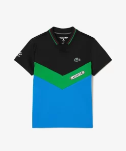 Lacoste Boy Clothing- Tennis X Daniil Medvedev Jersey Polo Shirt