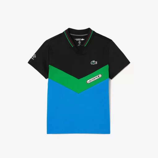 Lacoste Boy Clothing- Tennis X Daniil Medvedev Jersey Polo Shirt