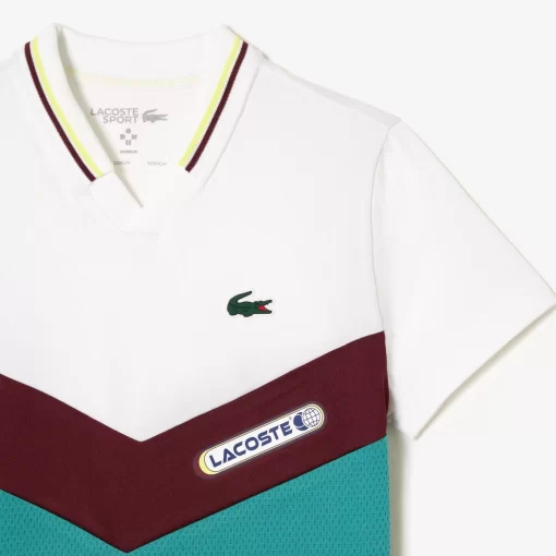 Lacoste Boy Clothing- Tennis X Daniil Medvedev Jersey Polo Shirt