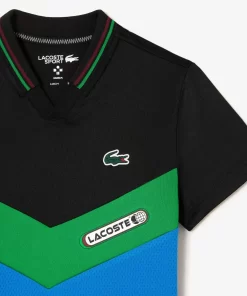 Lacoste Boy Clothing- Tennis X Daniil Medvedev Jersey Polo Shirt