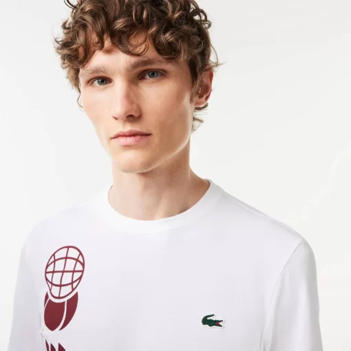 Lacoste Tennis- Tennis X Daniil Medvedev Regular Fit T-Shirt