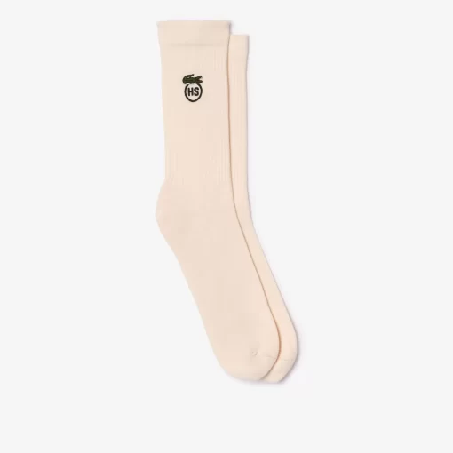 Lacoste Socks- X Highsnobiety Embroidered Socks