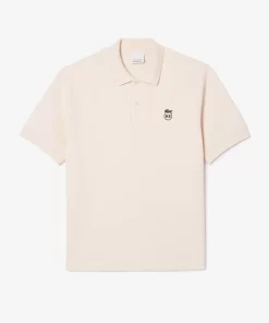 Lacoste Polo Shirts- X Highsnobiety Oversize Pique Polo Shirt